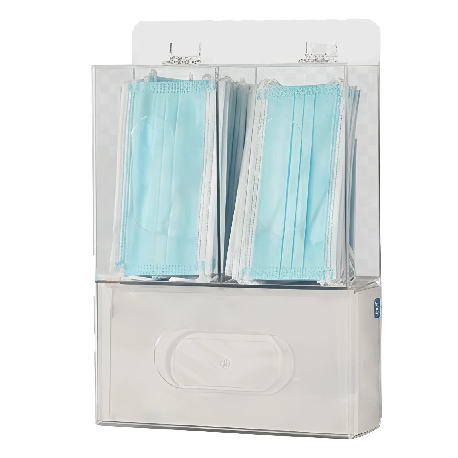 3 Grids Acrylic Glove Holder T - đánh giá và giá Face Mask Storage Box