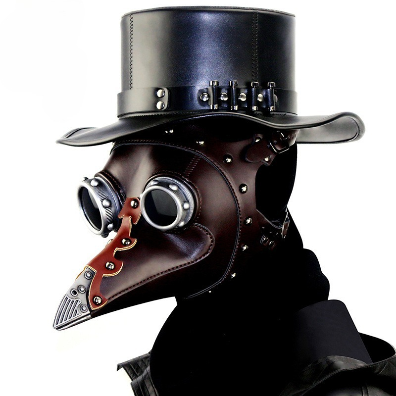 PU Leather Plague Doctor Mask  - đánh giá và giá Disposable Surgical Mask