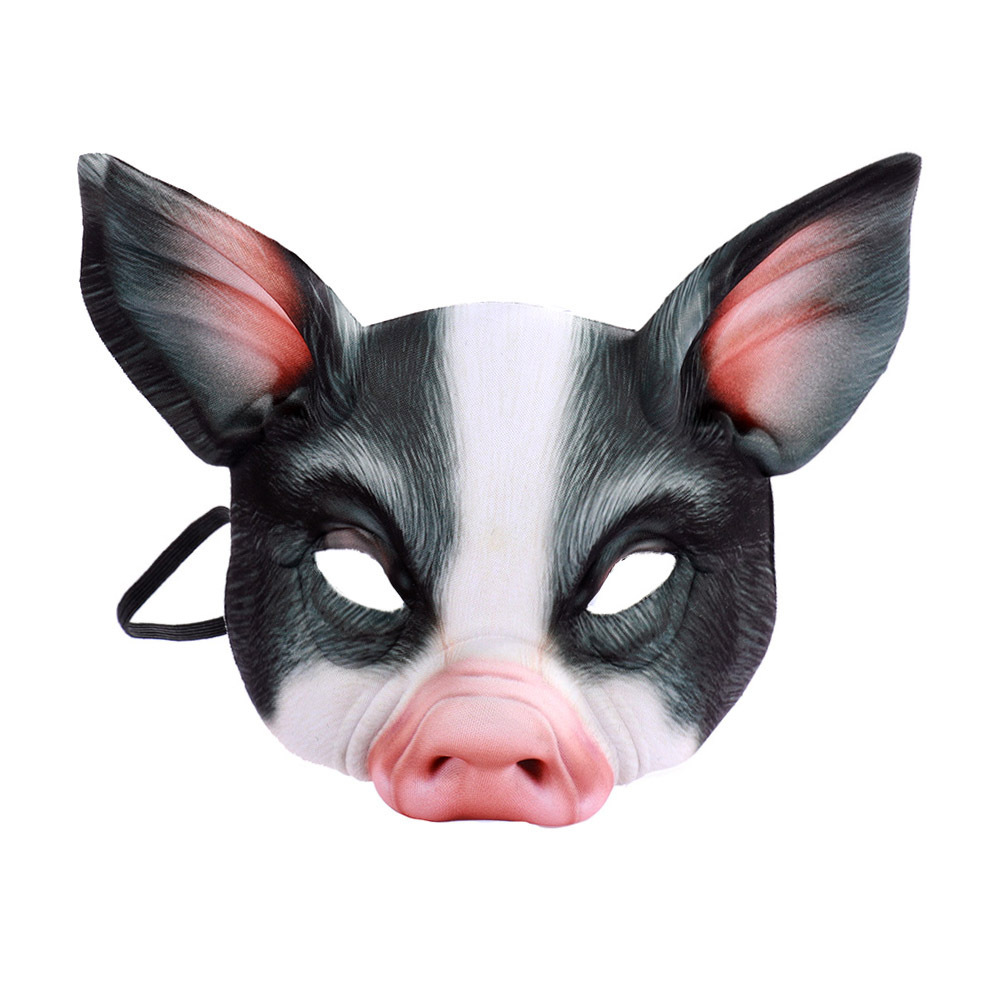 Realistic Animal Half Face Mas - đánh giá và giá Respirator Half Face