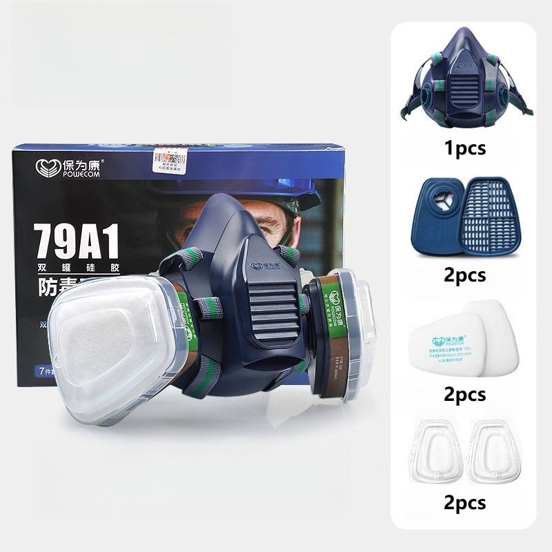 Gas Mask Respirator Protection - đánh giá và giá Respirator Half Face