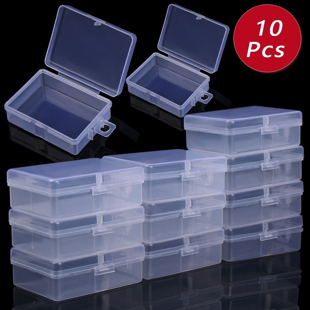 10PCS Mini Boxes Rectangle Pla - đánh giá và giá Face Mask Storage Box