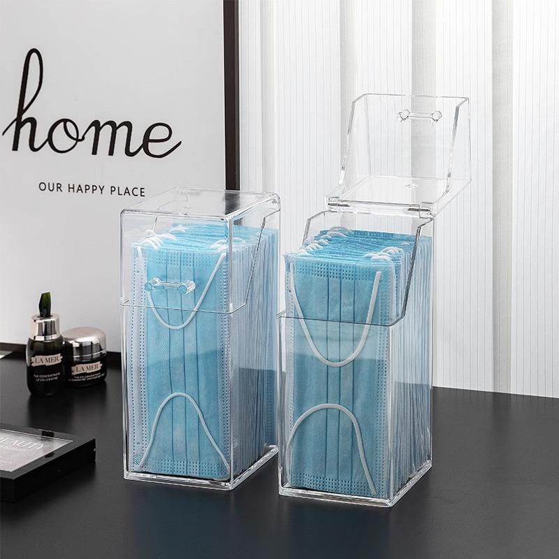 New 1 Transparent Mask Storage - đánh giá và giá Face Mask Storage Box