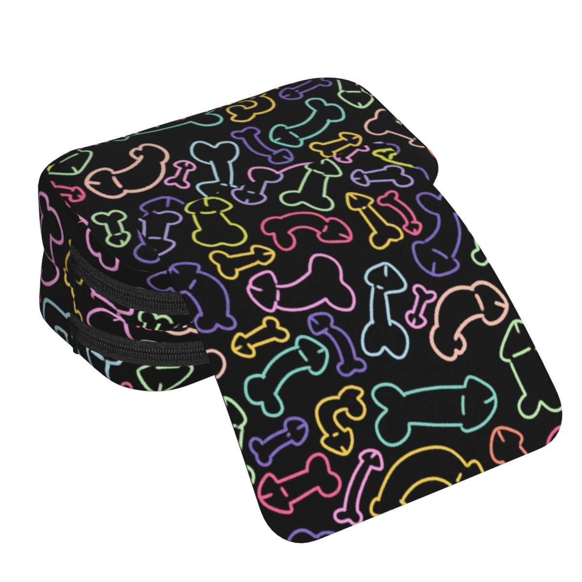 Pastel Penis Pattern Mask Blac - đánh giá và giá Mask Case Hard Shell